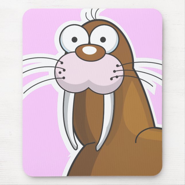 i AM the Walrus Mouse Pad (Front)