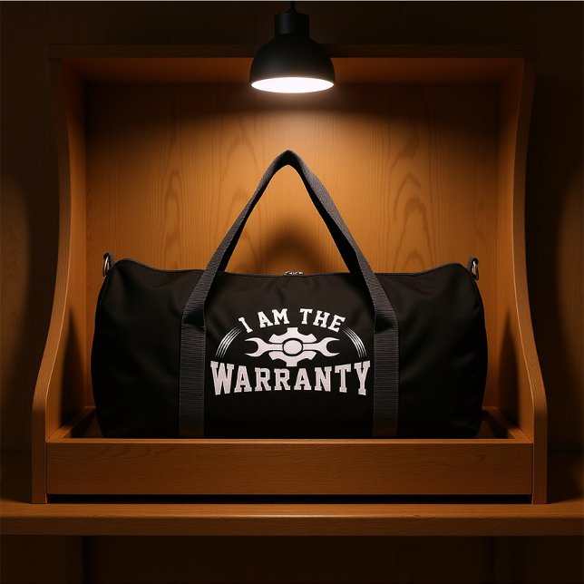 I Am The Warranty Duffle Bag (Creator Uploaded)