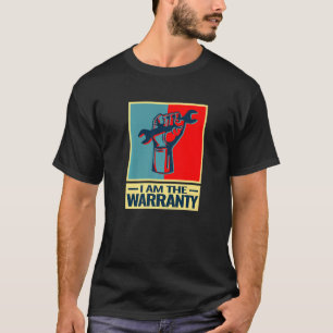 I am The Warranty mechanic dad for men auto mecha T-Shirt