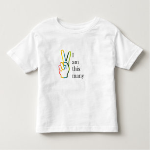 I am This Many Toddler T-Shirt