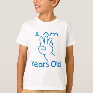 I am three T-shirt