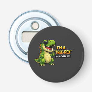 I Am Tree Rex – Funny Dinosaur Pun Design Bottle Opener