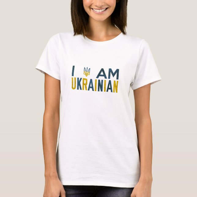 I am Ukrainian shirt (Front)