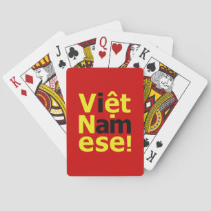 i am Việt Namese! Playing Cards