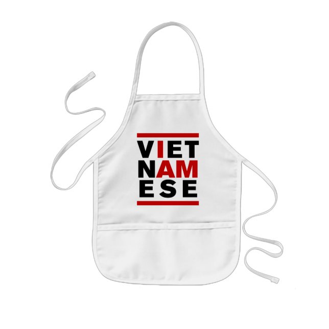 I AM VIETNAMESE KIDS APRON (Front)