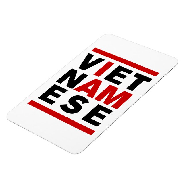 I AM VIETNAMESE MAGNET (Left Side)