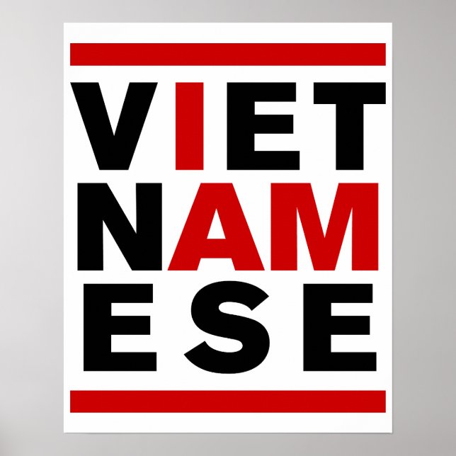 I AM VIETNAMESE POSTER (Front)