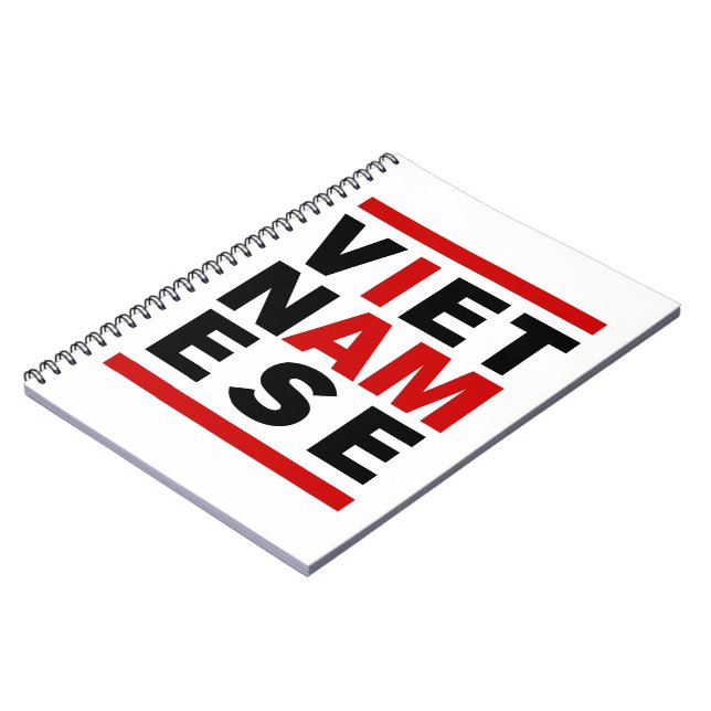 I AM VIETNAMESE SPIRAL NOTEBOOK (Left Side)