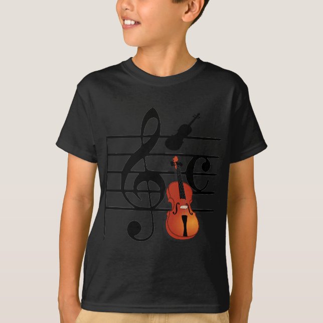 I Am Violin_ T-Shirt (Front)