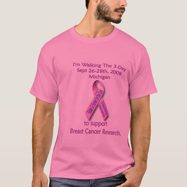 I am walking Michigan 2 T-Shirt (Front)