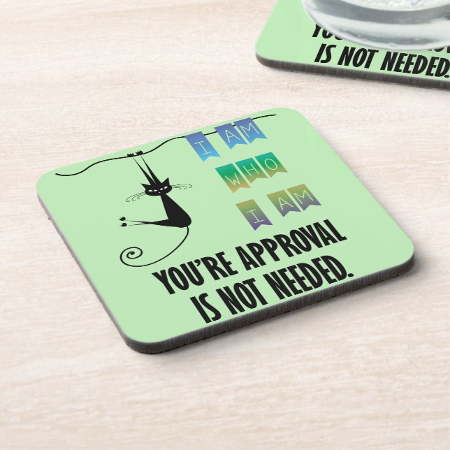 I am who I am  Coaster (Left Side)