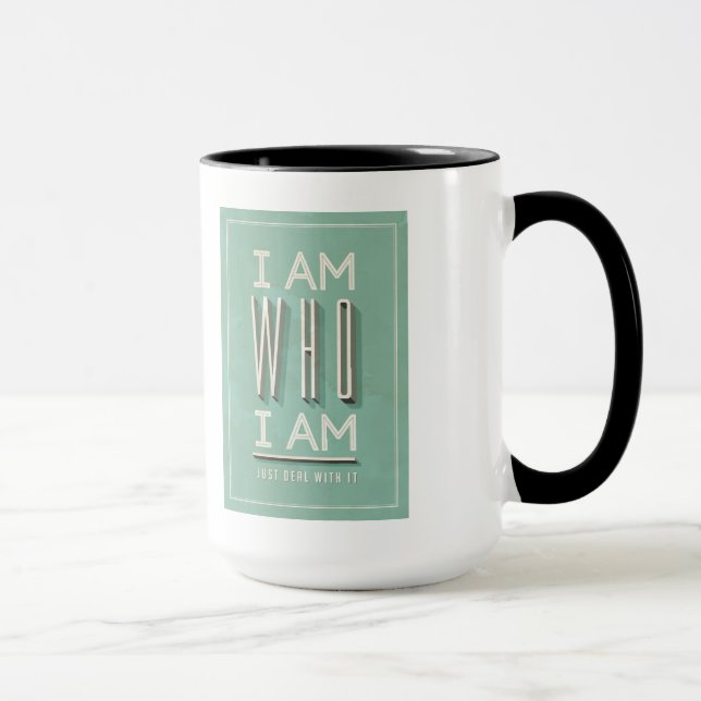 I Am Who I Am Mug (Right)