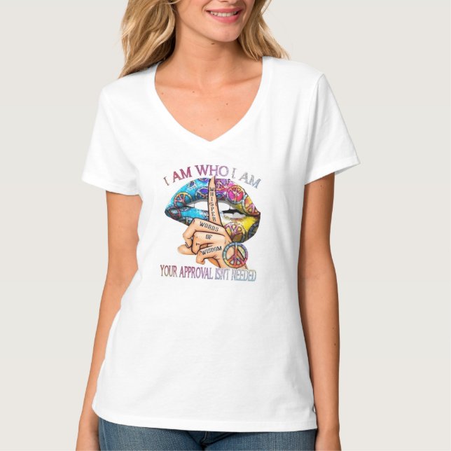 I am who I am T-Shirt (Front)