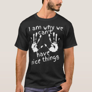 I am why we can't have nice things this is why  ki T-Shirt