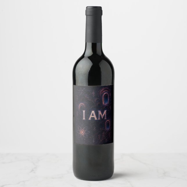 I AM WINE LABEL (Front)