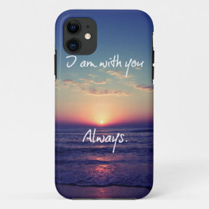 I am with you Always Bible Verse Case-Mate iPhone Case