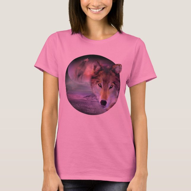 I Am Wolf Art T-Shirt (Front)