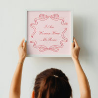I Am Woman Here Me Roar Pink