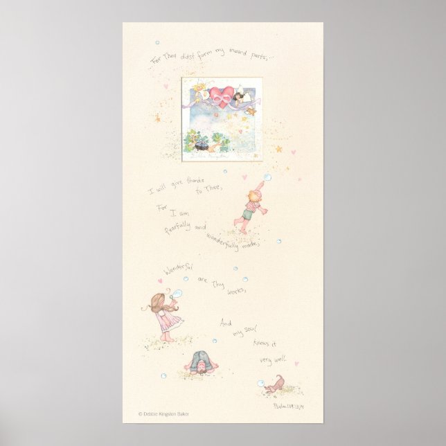 I am wonderfully made poster (Front)