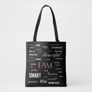I am....yes, you are. tote bag