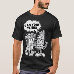 I Am Your Father, Love Popcorn For Men, Funny Movi T-Shirt