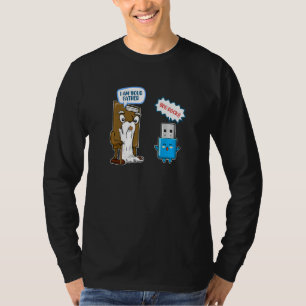 I Am Your Father Usb Floppy Disc  It Computer Geek T-Shirt