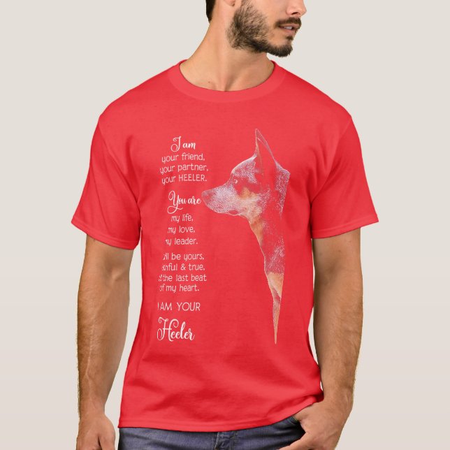 I Am Your Friend Your Partner Your Heeler Small gi T-Shirt (Front)