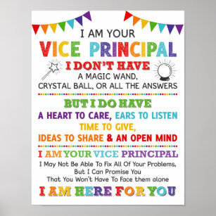 I Am Your Vice Principal Poster
