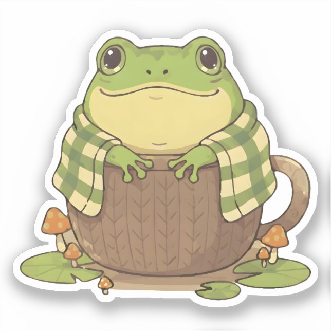I am Zochi, the Cosy Frog (Front)