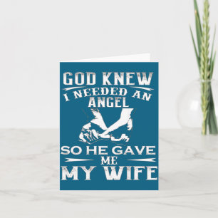 I An God Knew Needed Angel So Card