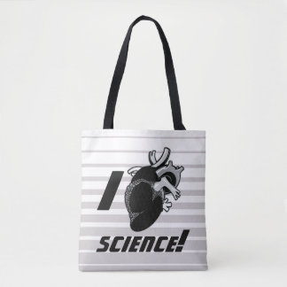 I (Anatomical Heart) Science Tote Bag