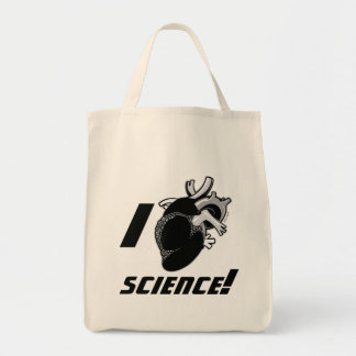 I (Anatomical Heart) Science Tote Bag