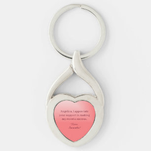 I appreciate you key ring