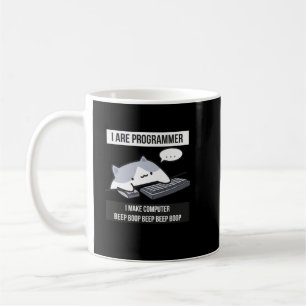 I are programmer (cat programmer)  coffee mug