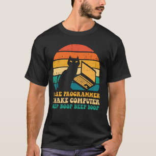 I Are Programmer Make Computer Beep Boop Cat Women T-Shirt