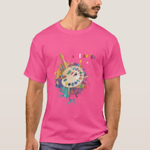 I arted, funny painter design T-Shirt