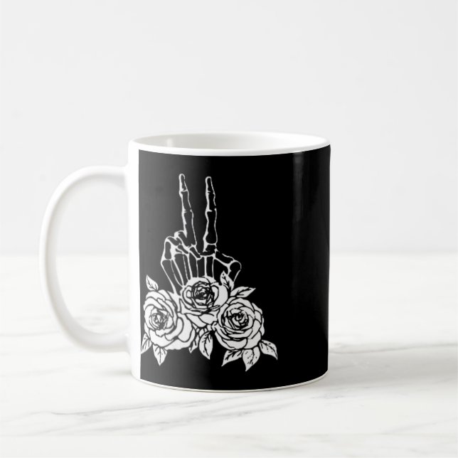 I Asked Myself If I'm Ok And We Both Started Laugh Coffee Mug (Left)