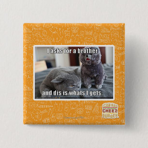 I asks for a brother 15 cm square badge