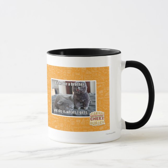 I asks for a brother mug (Right)