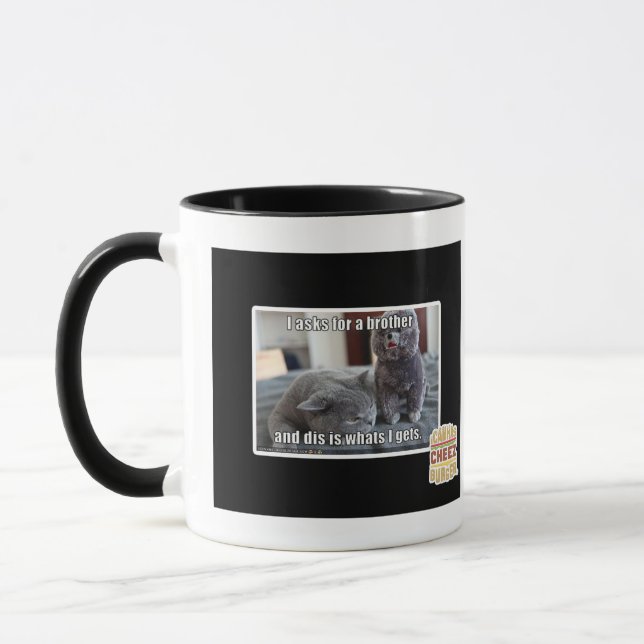 I asks for a brother mug (Left)