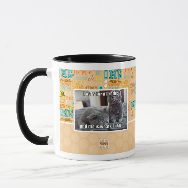 I asks for a brother mug (Left)
