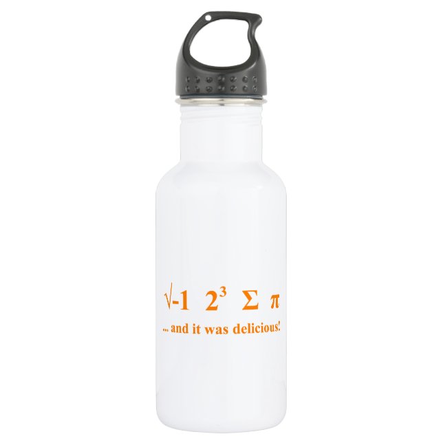 I ate pi 532 ml water bottle (Front)