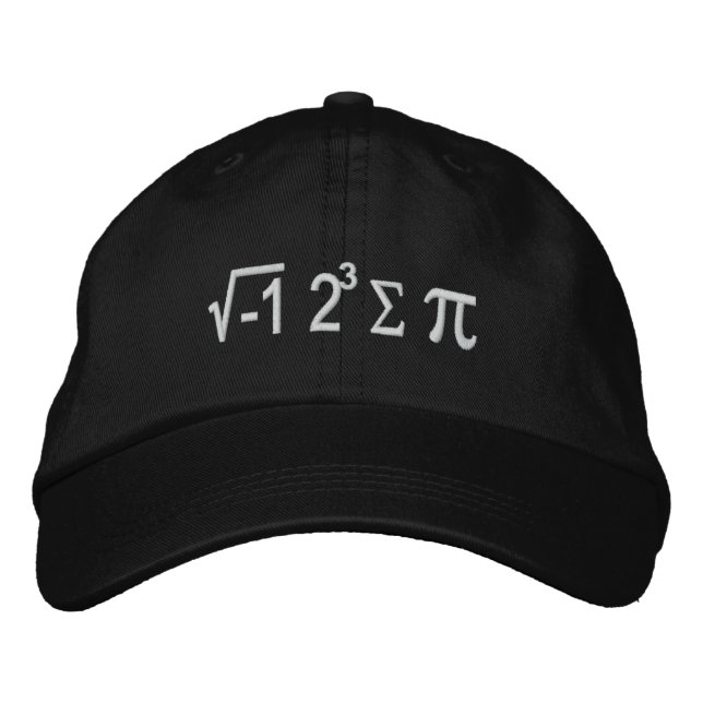 I Ate Some Pie And It Was Delicious Embroidered Hat (Front)
