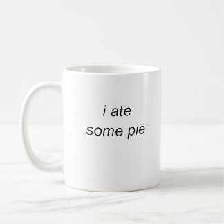 i ate some pie mug