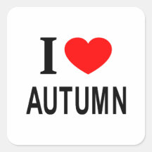 I ❤️ AUTUMN I LOVE AUTUMN I HEART AUTUMN