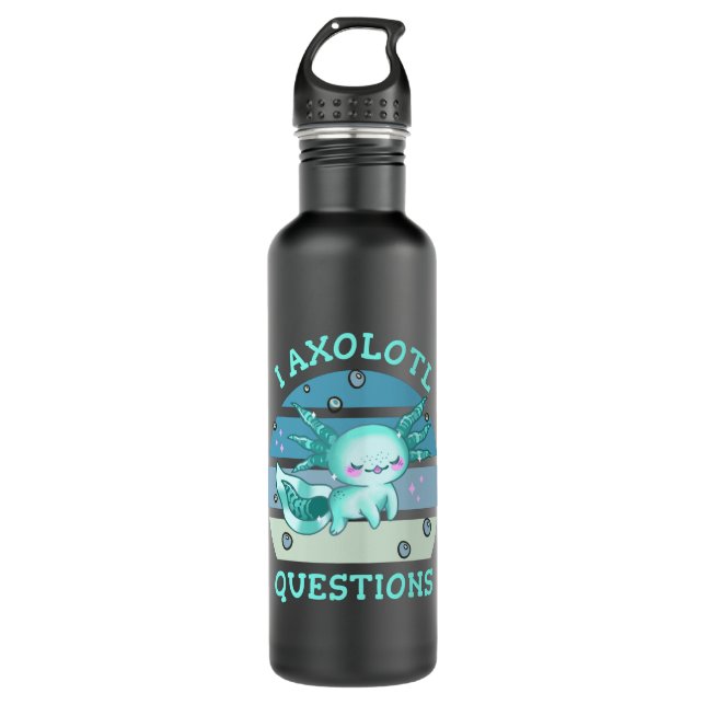 I axolotl questions 710 ml water bottle (Front)