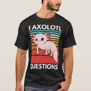 I Axolotl Questions Cute Youth Kids Retro 90s Vint T-Shirt