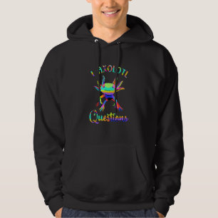 I Axolotl Questions  Kids Cute Axolotl Vintage Hoodie