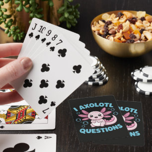 I Axolotl Questions Playing Cards