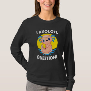 I Axolotl Questions Retro Vintage  Axolotl  Kids T-Shirt